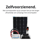 Solar panel set 120W 12V monocrystalline