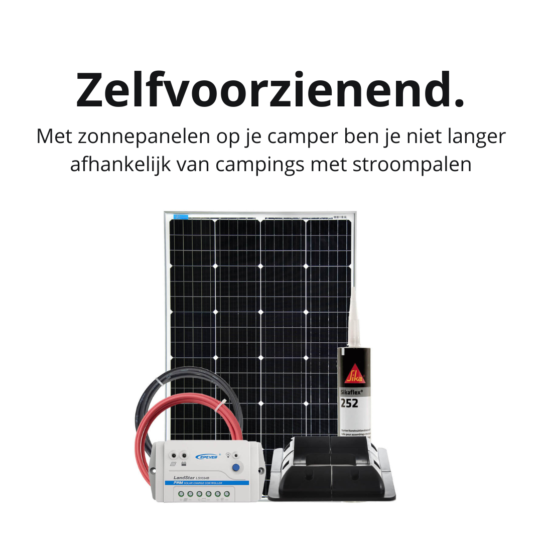 Solar panel set 120W 12V monocrystalline
