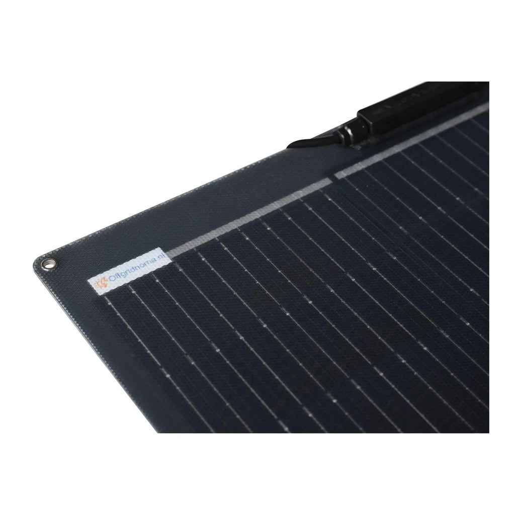Zonnepaneelset Flexibel 100Wp mono MPPT ETFE Junctionbox