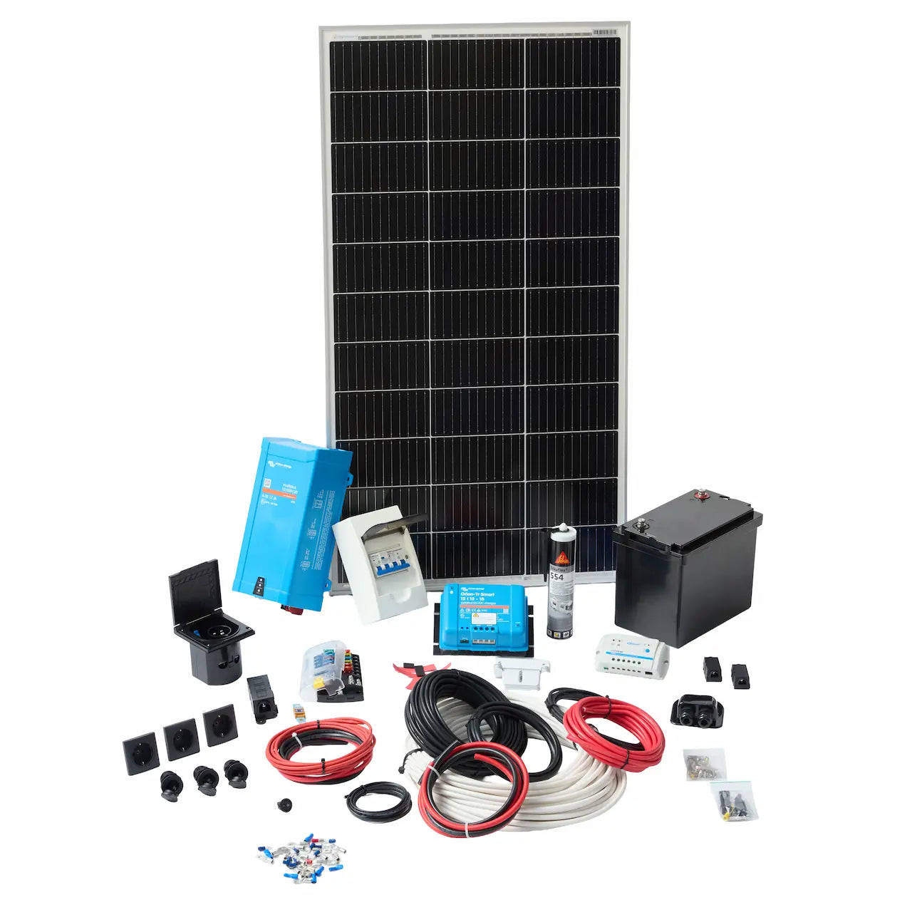 Self-build camper electrical parts package