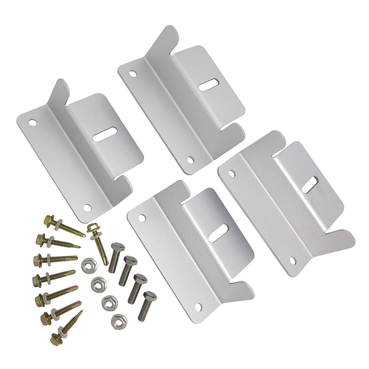 Aluminum solar panel mounting bracket