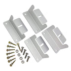 Aluminum solar panel mounting bracket