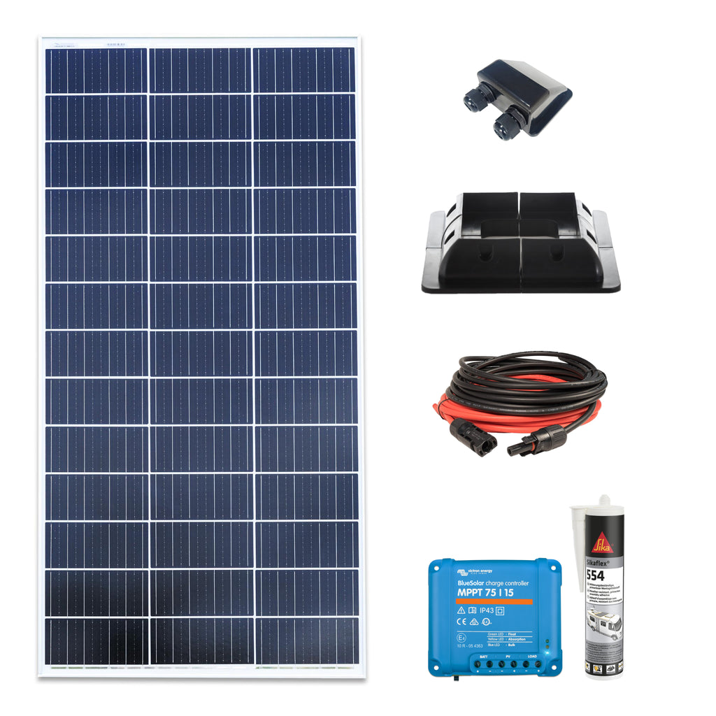 Solar Panel Set 190W 12V Monocrystalline - Victron Energy