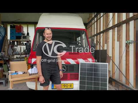 Solar panel set 120W 12V monocrystalline