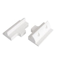 Solar panel connection support white