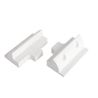 Solar panel connection support white