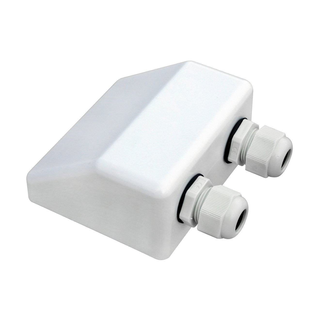 White roof duct