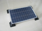 Corner bracket solar panel black