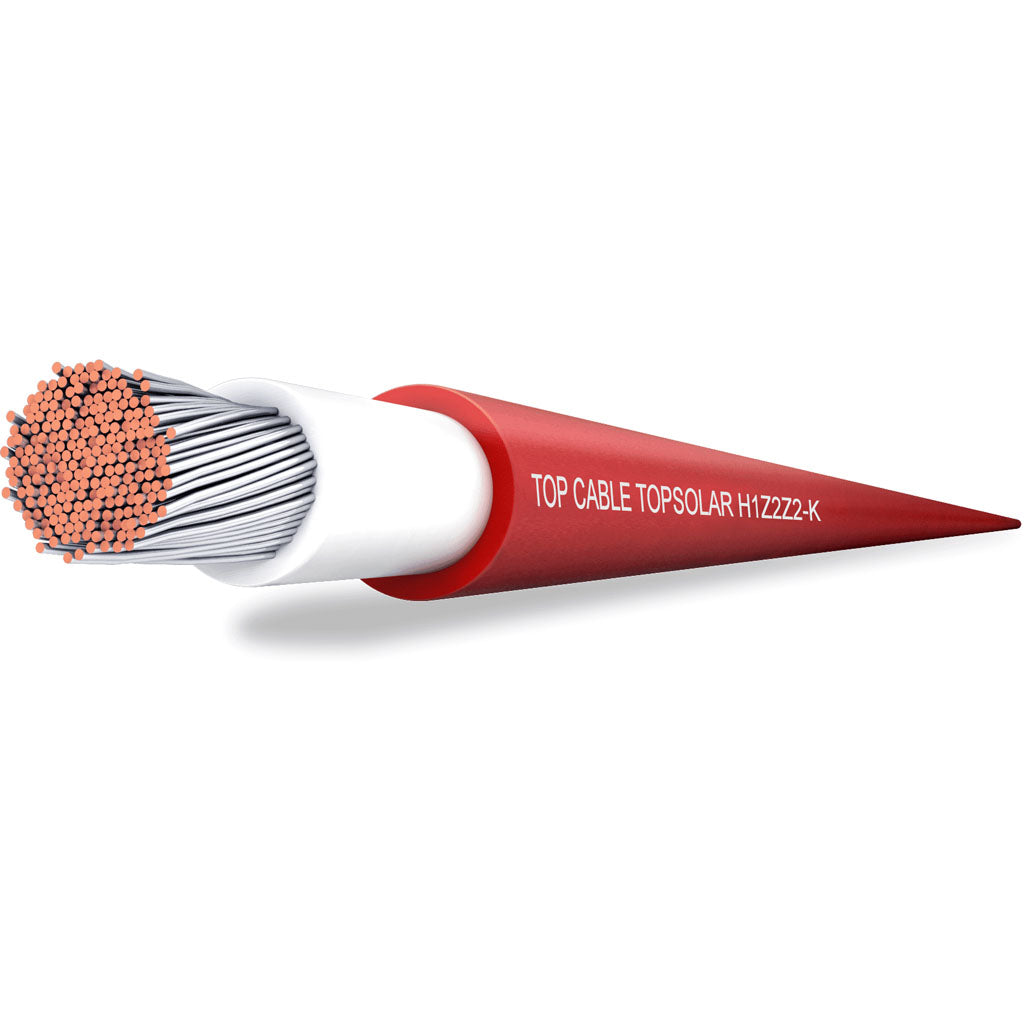 Cable 4mm² Solar red